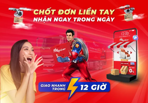 Giao Hàng Thần Tốc 12H, Vận Chuyển Miễn Phí Toàn Quốc