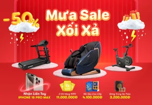 MƯA SALE XỐI XẢ - MUA SẮM THẢ GA CÙNG ELIPSPORT